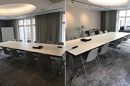 Bestuhlung Seminarräume Hotel Steigenberger